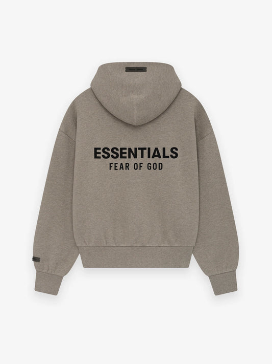 ESSENTIALS Classic Full Zip-Up Hoodie